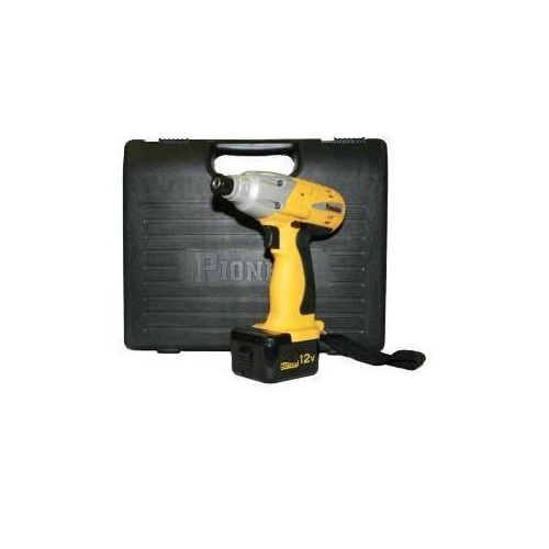 מברגת אימפקט  PIONEER PDE-12-1-2A 2.0Ah 12v