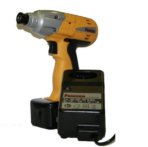 מברגת אימפקט  PIONEER PDE-96-1-1.4Ah 9.6v