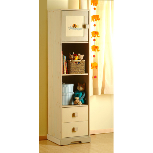 כוננית מעץ אורן מלא GLAMER DESIGN