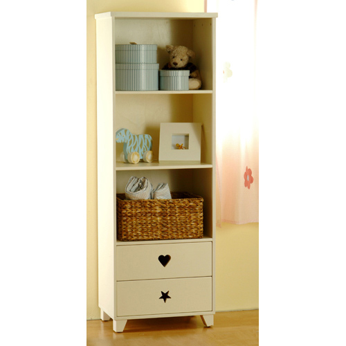 כוננית מלביד לבנה איכותי GLAMER DESIGN
