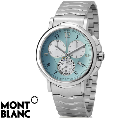 שעון כרונוגרף מעוצב בגימור יוקרה MONT BLANC