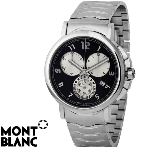 שעון כרונוגרף מעוצב בגימור יוקרה MONT BLANC
