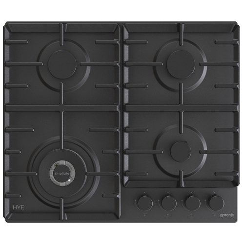 כיריים גז גורניה 60 ס"מ Gorenje HY-GW642SYB שחור