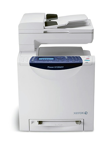 מדפסת לייזר משולבת צבעונית Xerox Phaser 6128MFP