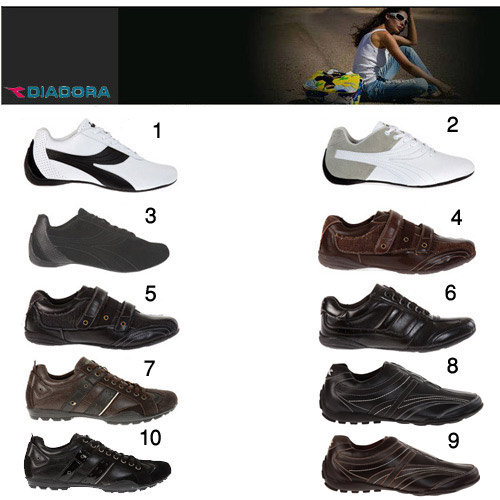 מגוון נעליים דגמי חורף 2010 DIADORA