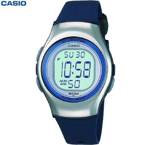 שעון דיגיטאלי ספורטיבי וצבעוני לאישה CASIO