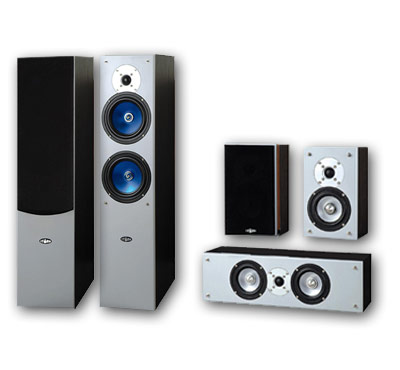 סט 5 רמקולים STORM 175W 3WAY ומתנה DVD