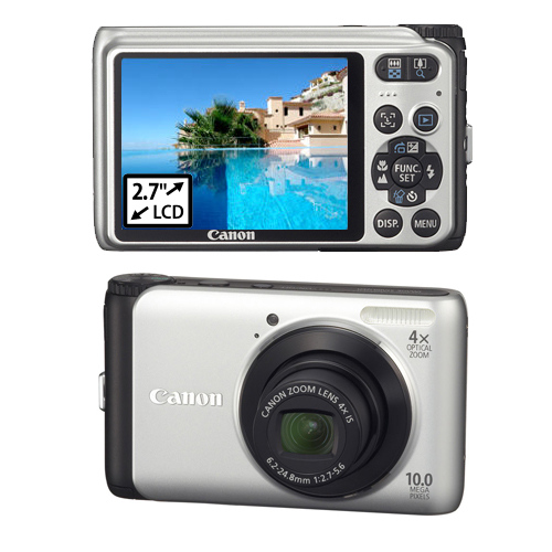 מצלמה דיגיטלית 10 מגה 4GB+CANON A3000IS