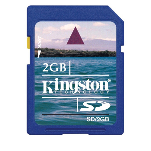 כרטיס זיכרון SDHC למצלמות KINGSTON 2GB