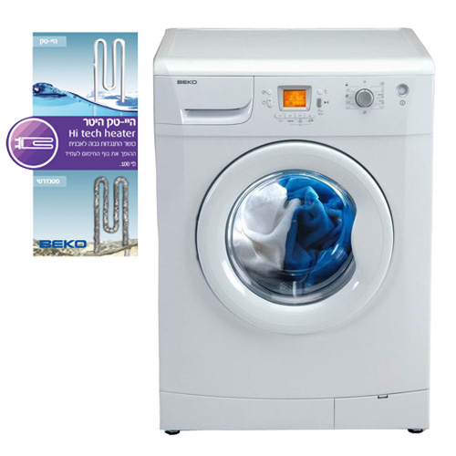 מ.כביסה פ.חזית 7 ק"ג 1000 סל"ד BEKO ד-WMD-67105