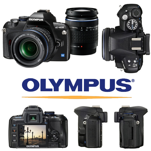 מצלמת רפלקס קומפקטית OLYMPUS E-VOLT-420+עדשות