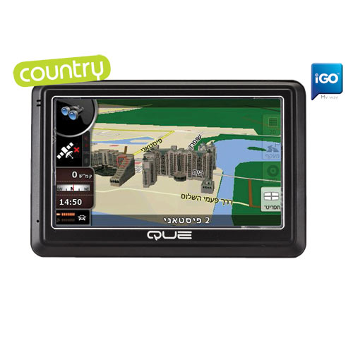 מכשיר ניווט "5 iGO More דגם: QUE GPS5001M