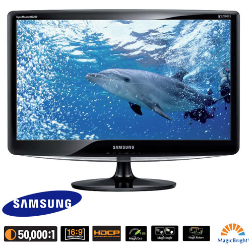 מסך מחשב ''20.1 חיבור DVI דגם SAMSUNG Plum B2030
