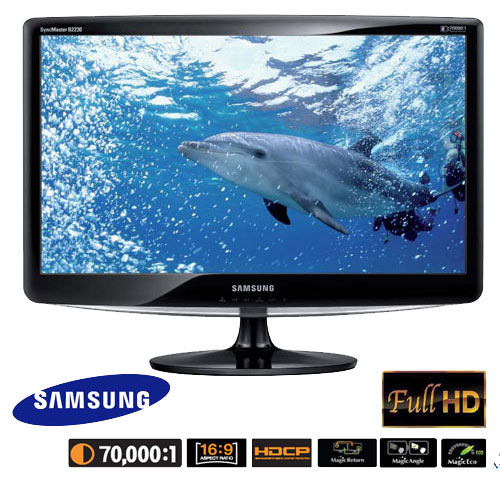 מסך מחשב ''23 Full HD דגם: SAMSUNG Plum B2330