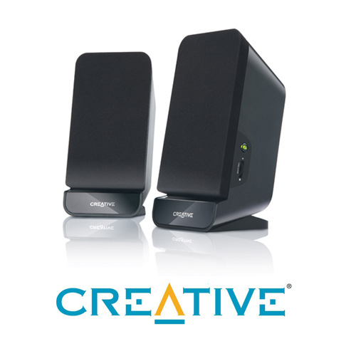 זוג רמקולים 2.0 קטנים ומעוצבים CREATIVE SBS A60