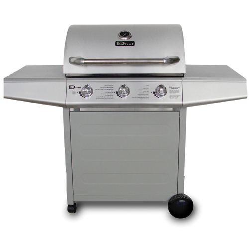 גריל נירוסטה 36,000btu בעל 3 מבערים  430 DCHEF
