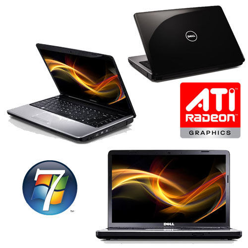 מחשב נייד '14 כ.מסך ATI סדרה DELL Inspiron 1440