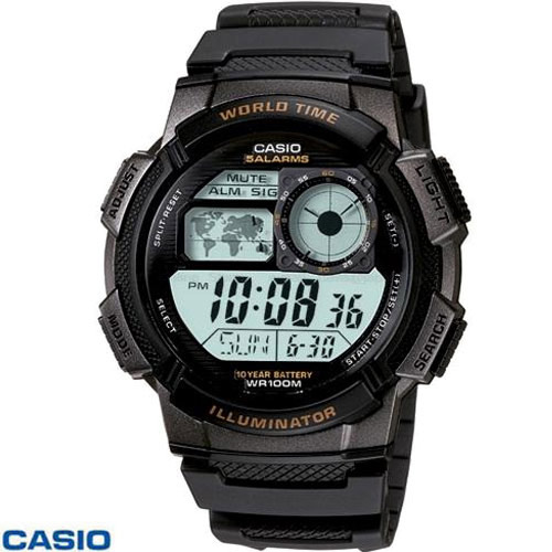 שעון CASIO דיגיטאלי מתקדם עם מסך LCD