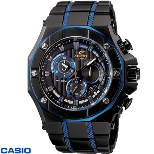 שעון כרונוגרף עשוי פלדה מפואר ומרהיב CASIO