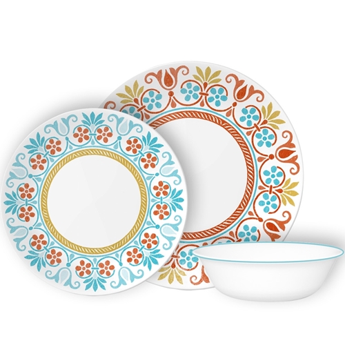 סט צלחות קורל 18 חלקים ל 6 סועדים Terracotta Dream