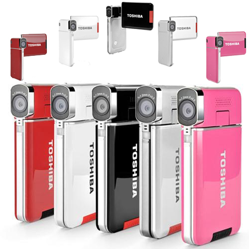 מצלמת וידאו מבוססת Flash צילום TOSHIBA S20 HD