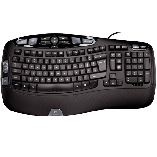 מקלדת חוטית למחשב Logitech Wave
