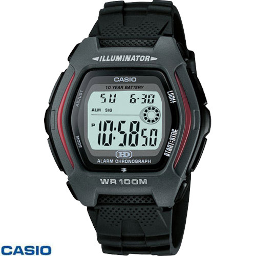 שעון CASIO דיגיטאלי ספורטיבי עם סוללה ל-10 שנים