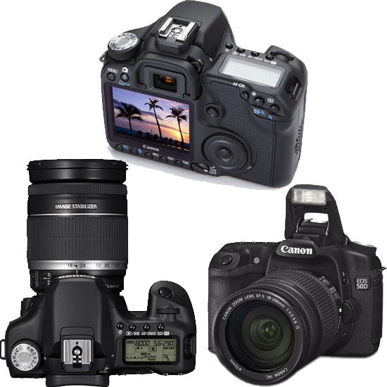 מצלמת ריפלקס 15.1 מגה Canon EOS 50D BODY