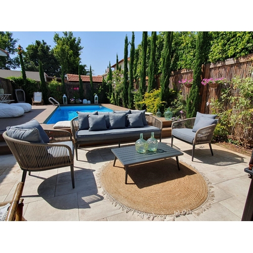 סט גינה דגם ROME בצבע אפור מבית דאבל DOUBLE