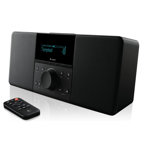 סטרימר אודיו אלחוטי Logitech Squeezebox Boom