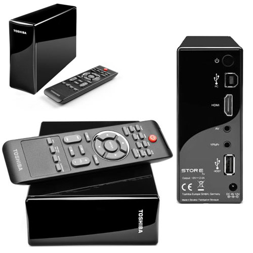 נגן מדיה(סטרימר) TOSHIBA STOR.E TV 1000GB