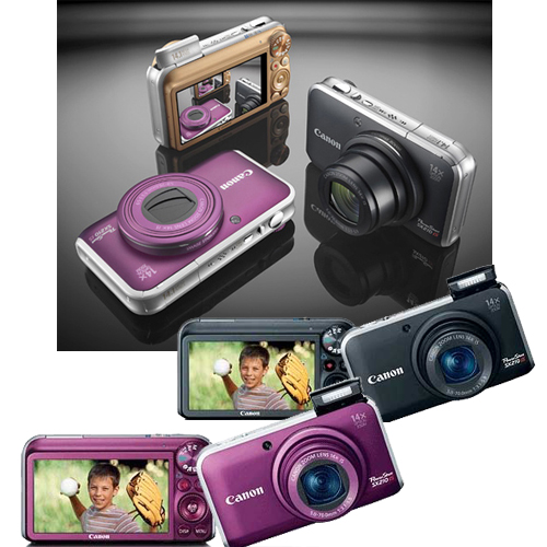 מצלמה דיגיטלית 14.1 מגה זום Canon SX210 IS X14