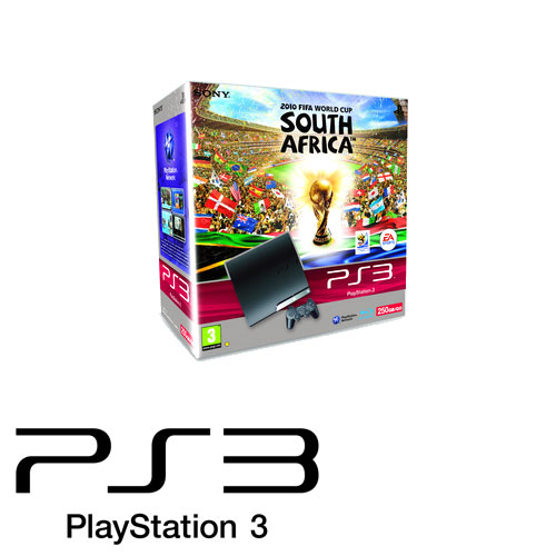 קונסולת PlayStation 3 250GB כולל FIFA WORLD CUP