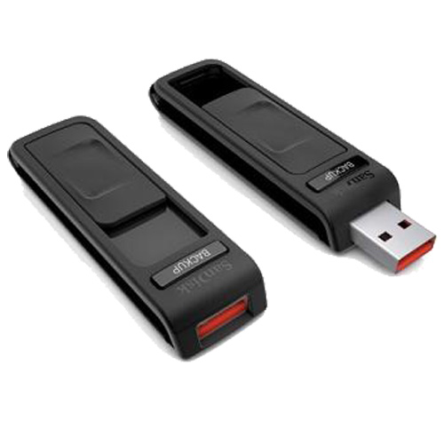זכרון נייד בנפח 64GB מסדרת SANDISK Ultra Backup
