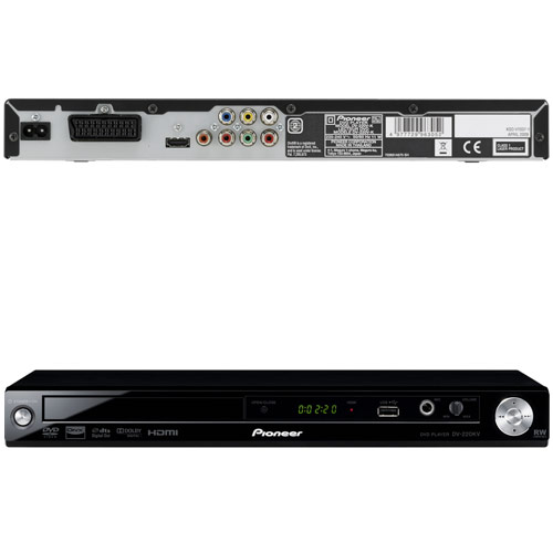 נגן DVD קורא PIONEER HDMI,USB+ DivX דגם DV220