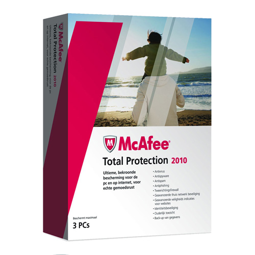 אבטחת אינטרנט + אנטי וירוס 2011 למחשב MCAFEE