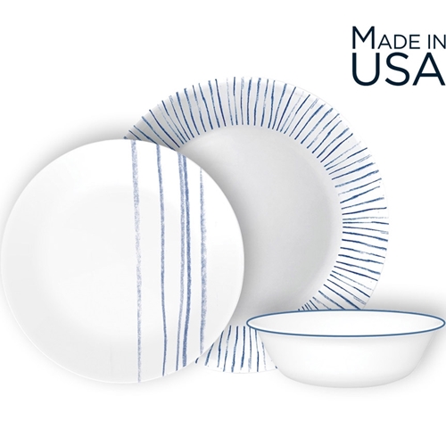 סט צלחות קורל 36 חלקים ל 12 סועדים קורל