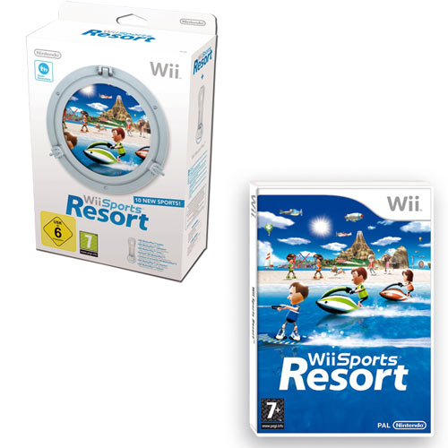 ערכת WII SPORTS RESORT + MOTION PLUS
