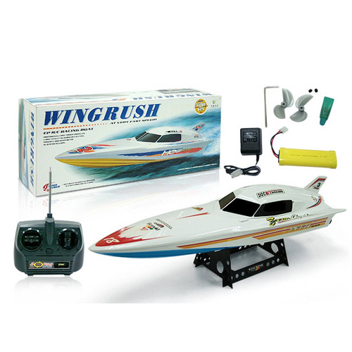 סירת שני מנועים עם שלט רחוק - Speed Boat