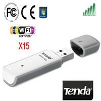 כרטיס רשת אלחוטי בתקן TENDA USB 54M G