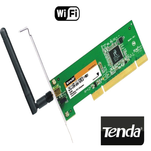 כרטיס רשת פנימי אלחוטי PCI בעל אנטנה פריקה