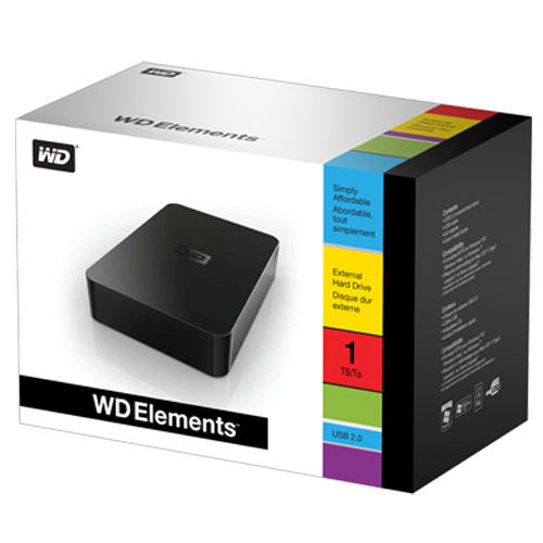 דיסק חיצוני "3.5 נפח USB 2.0 1000GB דגם: WD