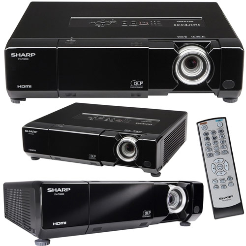 מקרן מקצועי SHARP FULL HD 1080P דגם: xvz15000