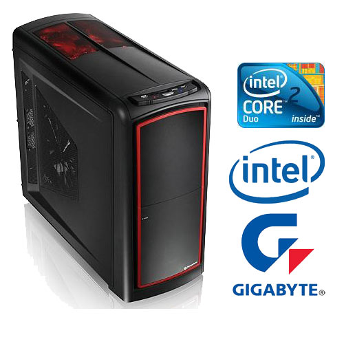 מערכת מחשב מעבד E7500 זיכרון 2GB ד.קשיח 500GB