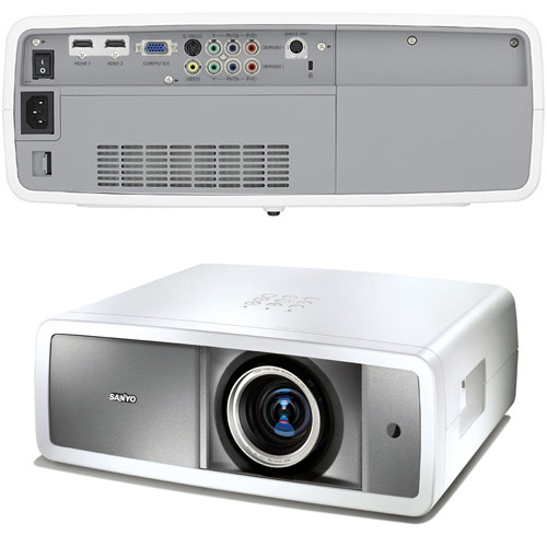 מקרן Full HD ניגודיות 1:10,000 SANYO ד:PLV-Z800