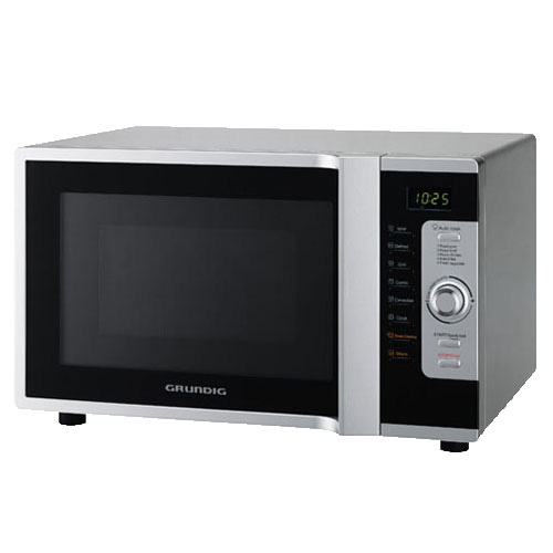 תנור מיקרוגל טורבו גריל בגימור כסוף Grundig