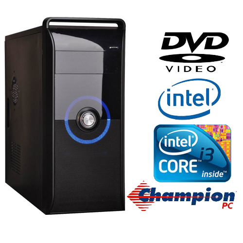 מערכת מחשב עם מעבד Core i3-540 וד.קשיח 500GB