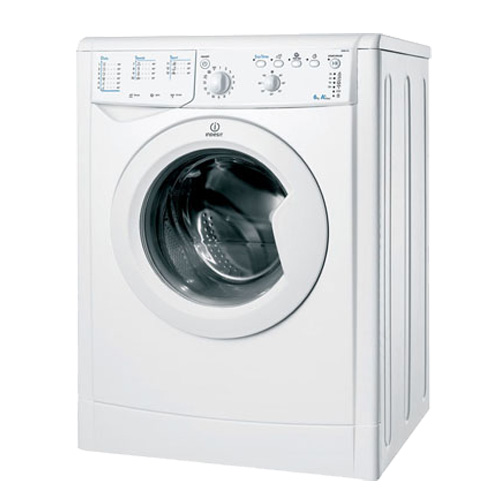 מ.כביסה פ.חזית 6 ק"ג 1000 סל"ד INDESIT ד:IWC6103