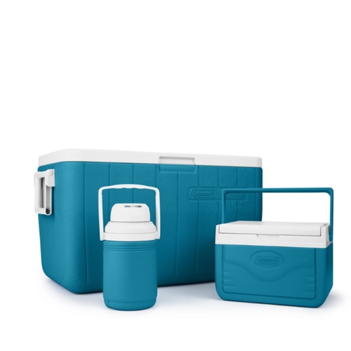 סט 2 צידניות 45 + 3.7 כולל מיכל מים Coleman