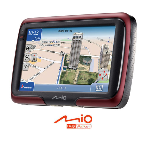 מכשיר ניווט "4.7 כולל תוכנת MIO MAP דגם Mio S501